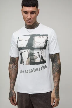 boohooMAN T-shirt Oversize Tall Imprimé Licence The Cranberries<Homme Tout Afficher|Tout Afficher