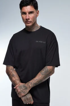 boohooMAN T-shirt Oversize Tall One More Rep<Femme Tout Afficher|Tout Afficher Activewear
