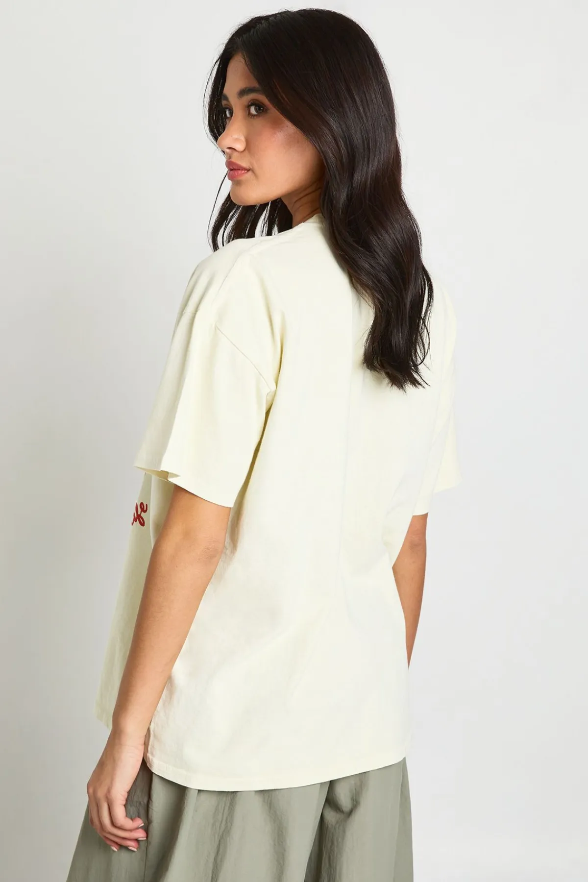 boohoo T-shirt Papaya Imprimé Sweet Life Effet Délavé<Femme Tops