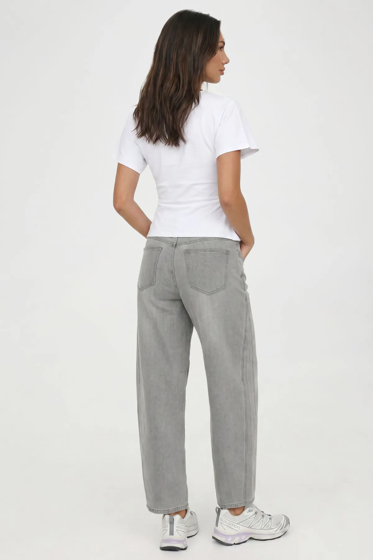 boohoo T-shirt Petite En Jersey À Taille Froncée Et Manches Courtes<Femme Tops