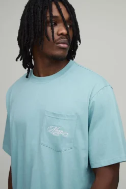 T-shirt À Poche Coupe Décontractée Tall Man