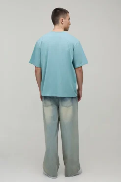 T-shirt À Poche Coupe Décontractée