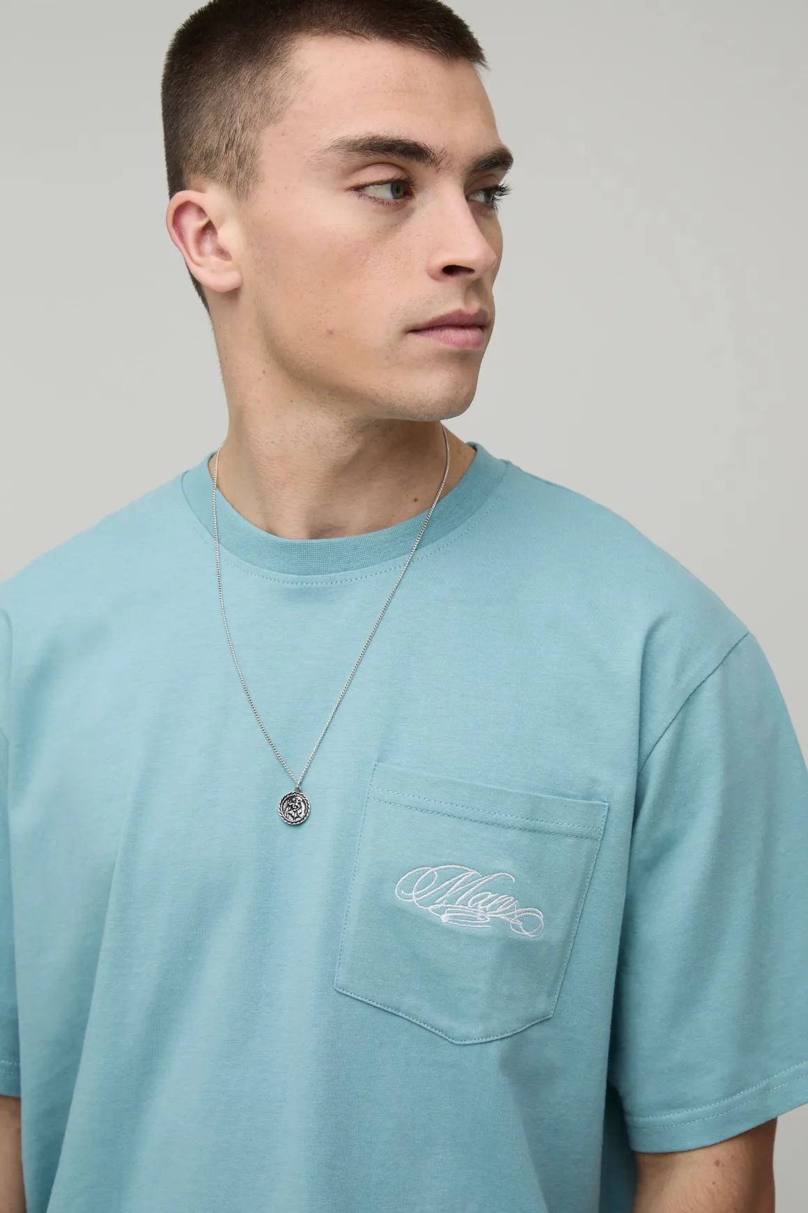 T-shirt À Poche Coupe Décontractée