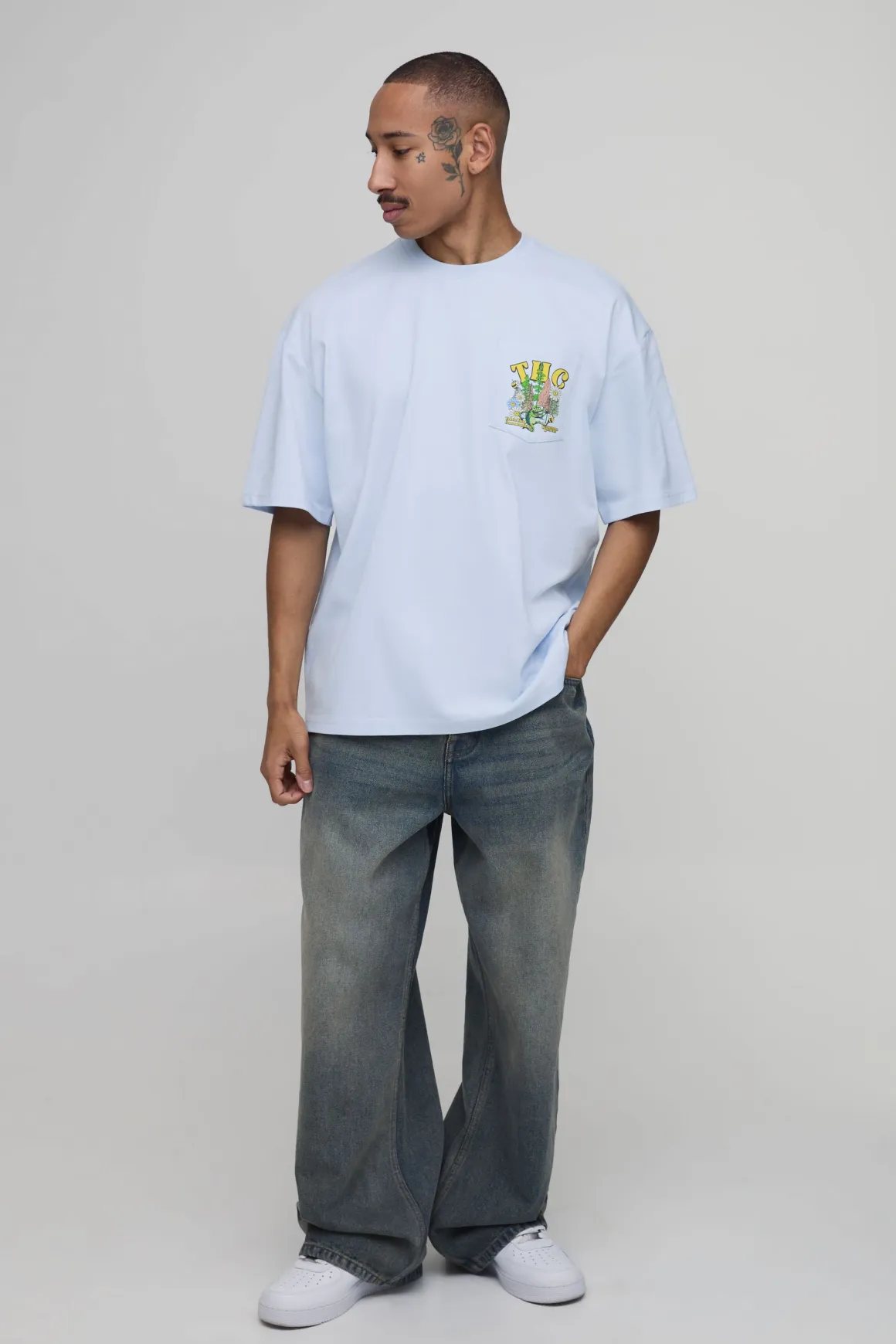 T-shirt À Poche Oversize Cactus Édition Collector