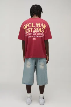 boohooMAN T-shirt À Poche Oversize De Luxe Official Man<Homme T-Shirts Impriméstendances|T-Shirts