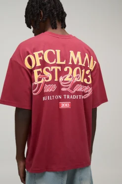 boohooMAN T-shirt À Poche Oversize De Luxe Official Man<Homme T-Shirts Impriméstendances|T-Shirts