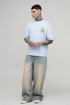 boohooMAN T-shirt À Poche Surdimensionné Cactus Édition Collector Tall<Homme Tout Afficher|Tout Afficher