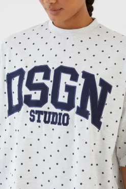 T-shirt À Pois Dsgn Studio