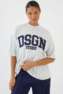 T-shirt À Pois Dsgn Studio