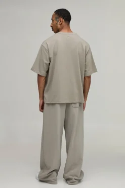boohooMAN T-shirt Premium Oversized 280g/m²<Homme Ensembles|T-Shirts