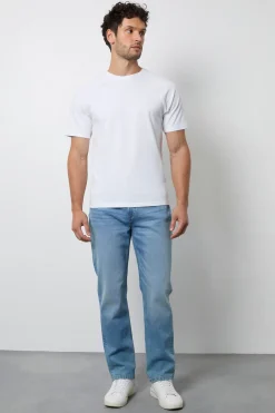 T-shirt Raglan Blanc Épais