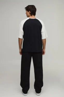 T-shirt Raglan Essentiel Coupe Oversize