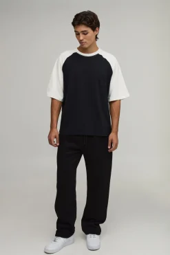 T-shirt Raglan Essentiel Coupe Oversize