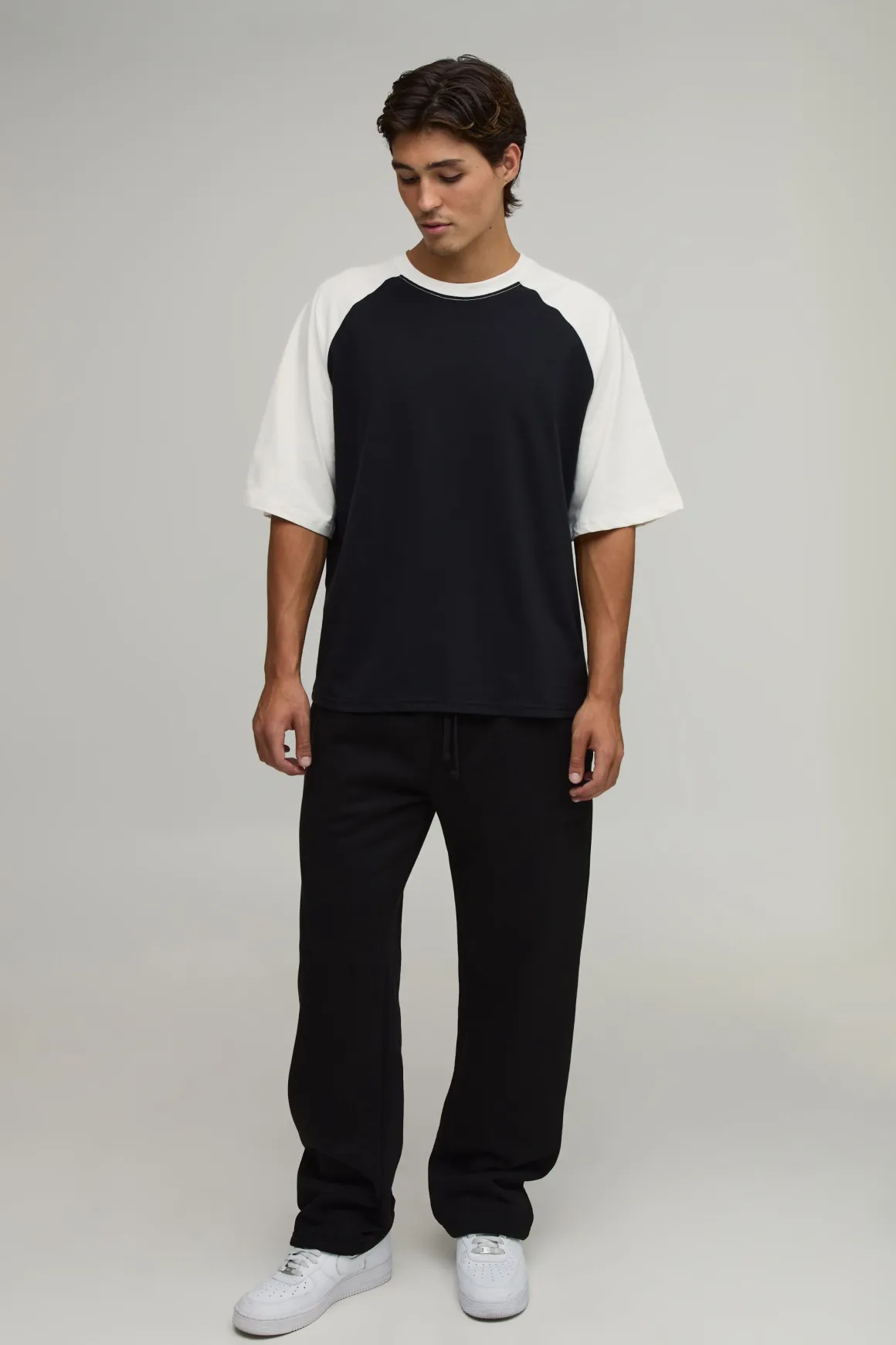T-shirt Raglan Essentiel Coupe Oversize