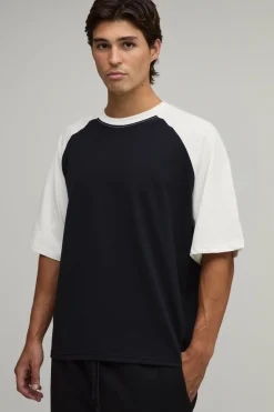 T-shirt Raglan Essentiel Coupe Oversize