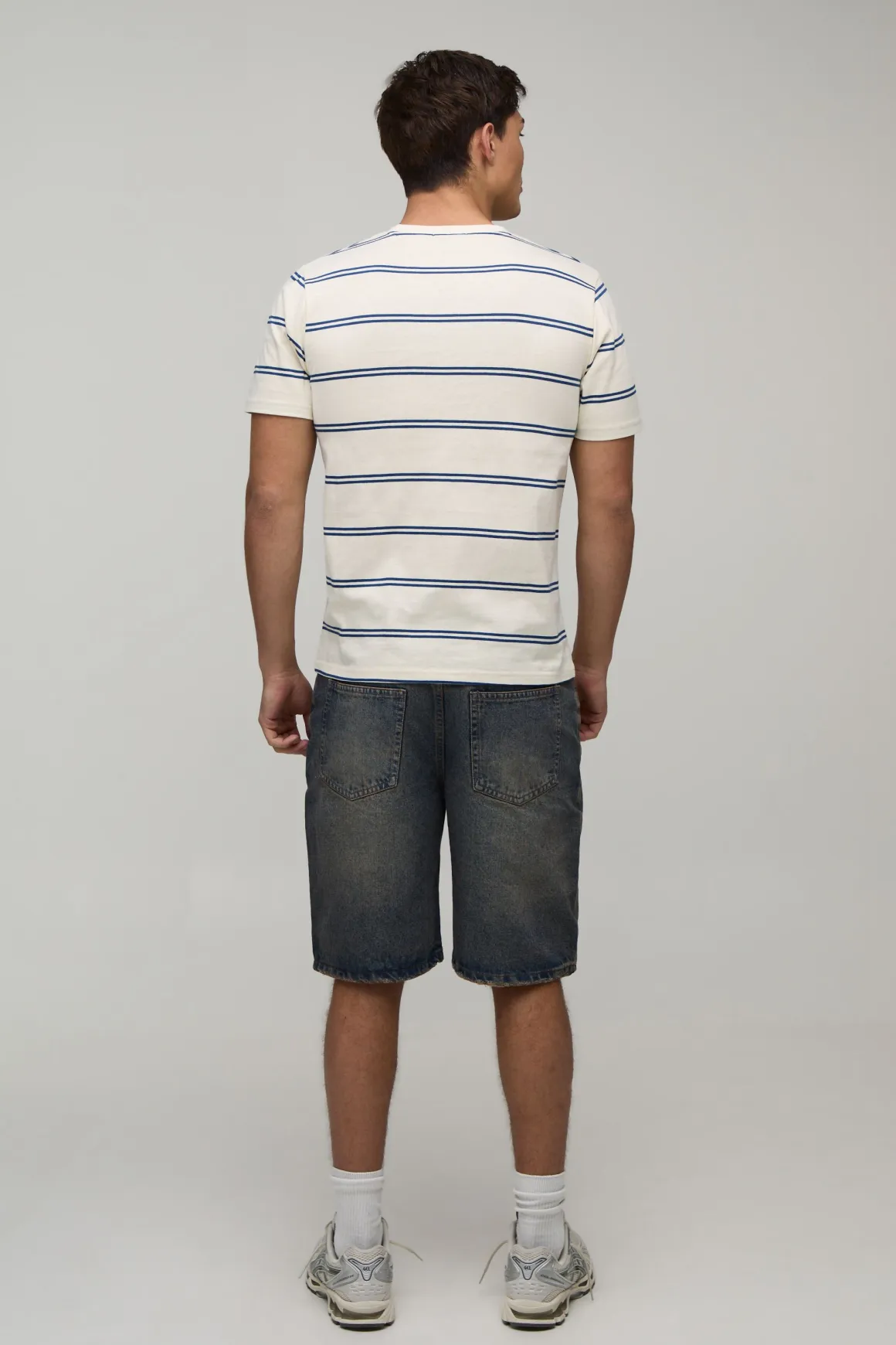 T-shirt Rayé Coupe Ajustée