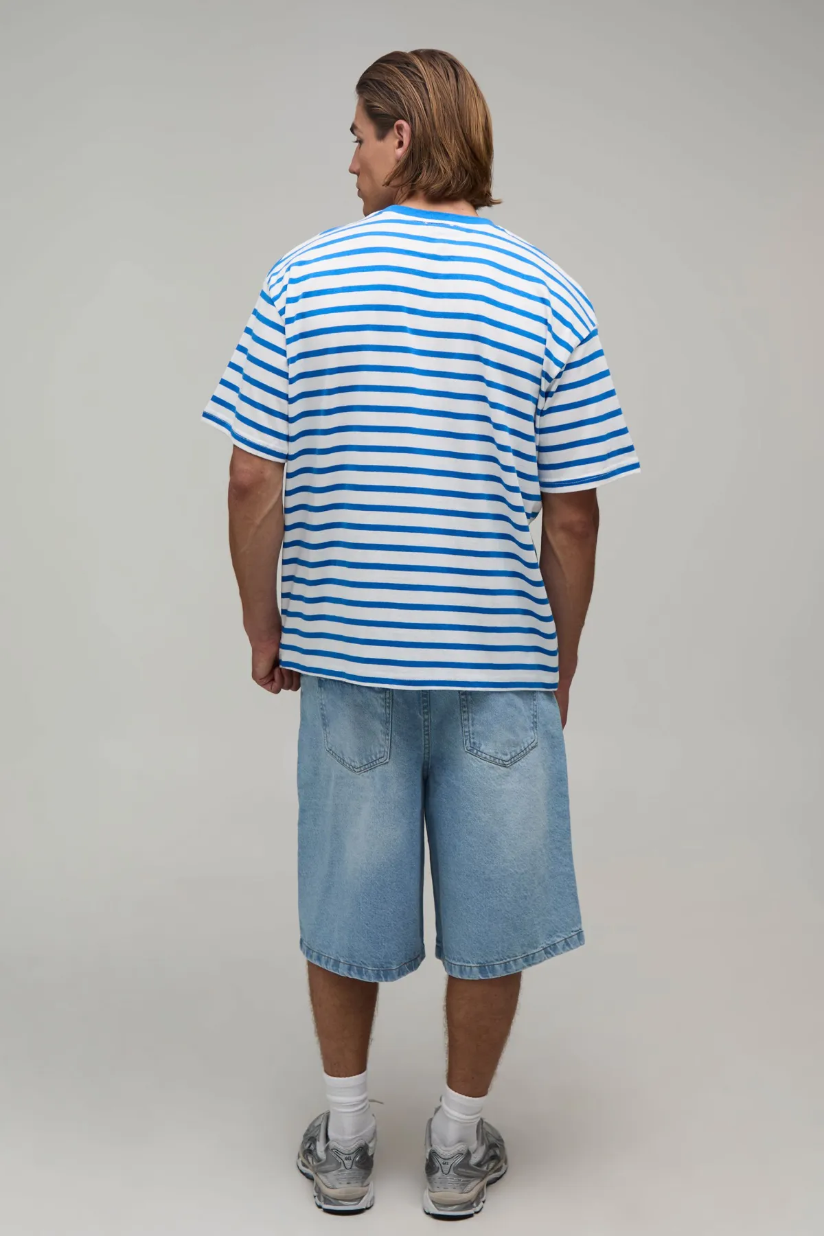 boohooMAN T-shirt Rayé À Manches Courtes Côte D'azur<Homme T-Shirts Impriméstendances|T-Shirts