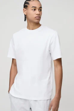 boohooMAN T-shirts basiques à col rond, coupe régulière - Lot de 3<Homme Tout Afficher|T-Shirts Grande Taille