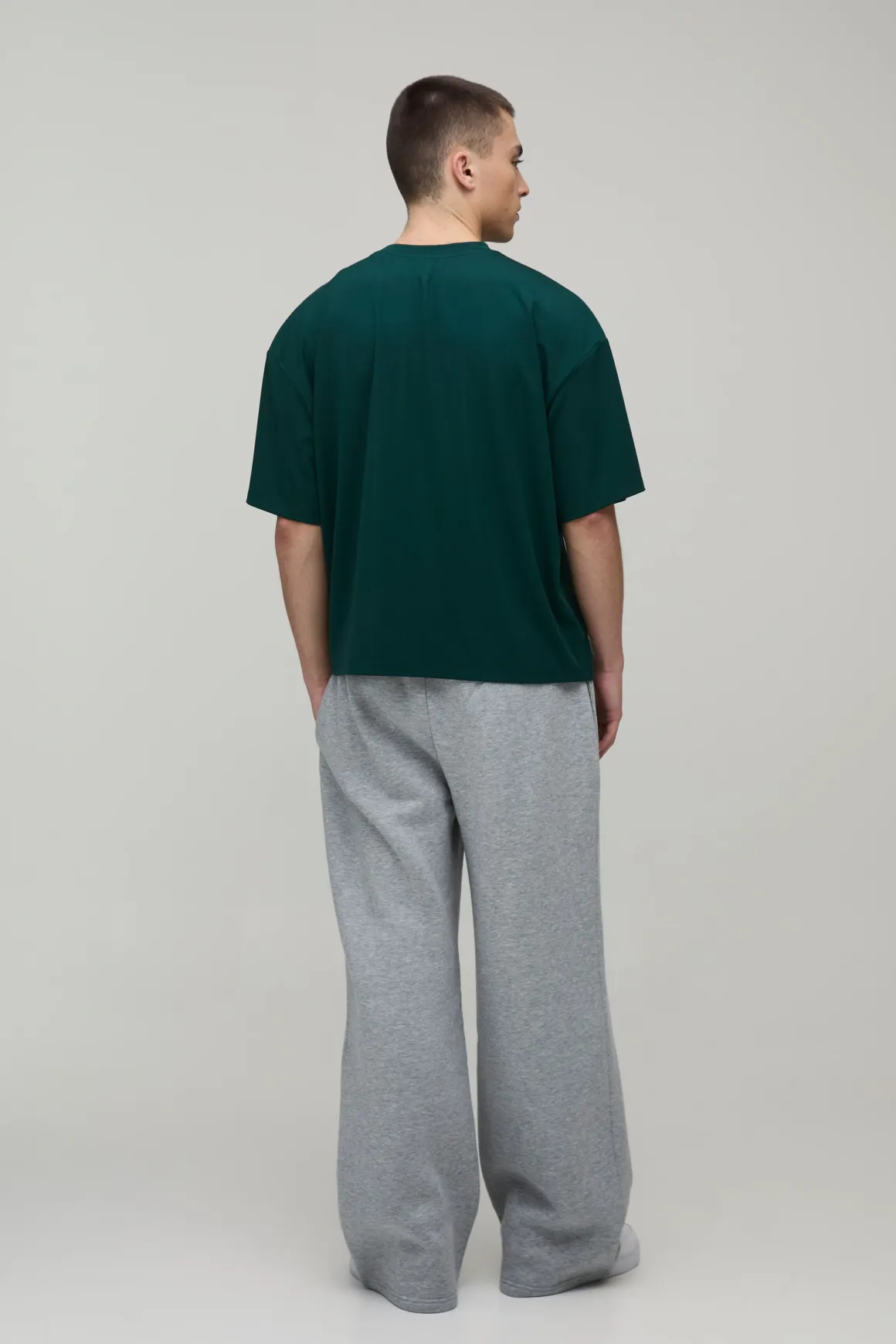 T-shirt Scuba Imprimé Varsity 13 Coupe Boxy Oversize