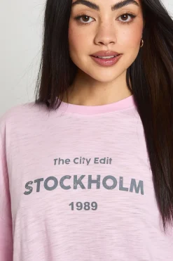 T-shirt Stockholm Imprimé À Double Manches Longues