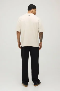 T-shirt Surdimensionné Imprimé Coquelicots