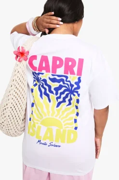 T-shirt surdimensionné Plus Capri