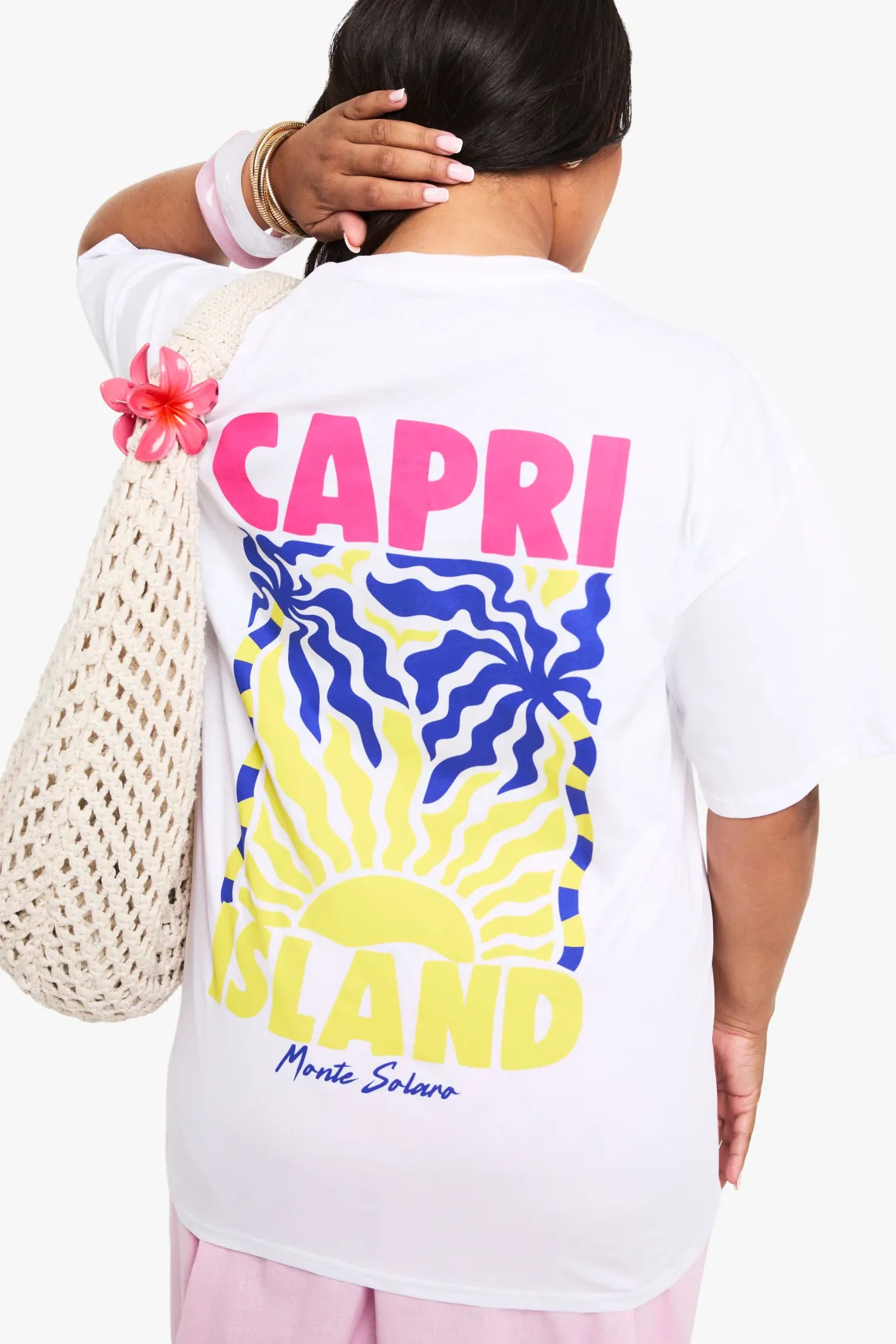 T-shirt surdimensionné Plus Capri