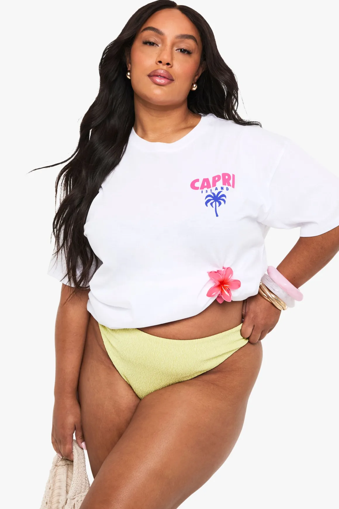 T-shirt surdimensionné Plus Capri