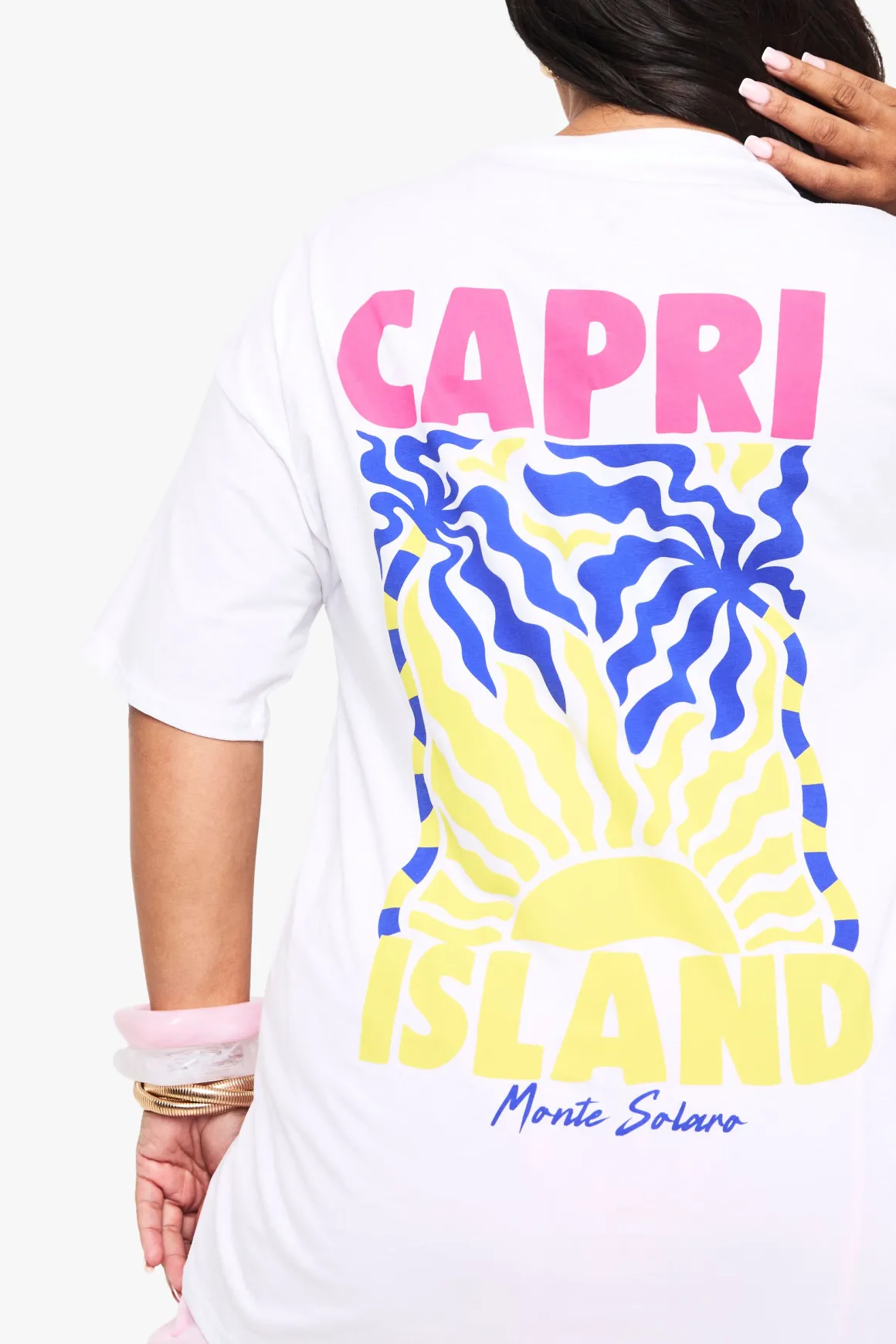 T-shirt surdimensionné Plus Capri