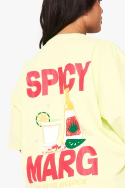 T-SHIRT SURDIMENSIONNÉ PLUS SPICY MARG