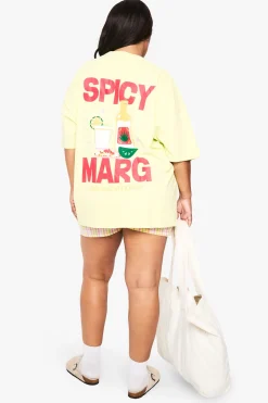 T-SHIRT SURDIMENSIONNÉ PLUS SPICY MARG