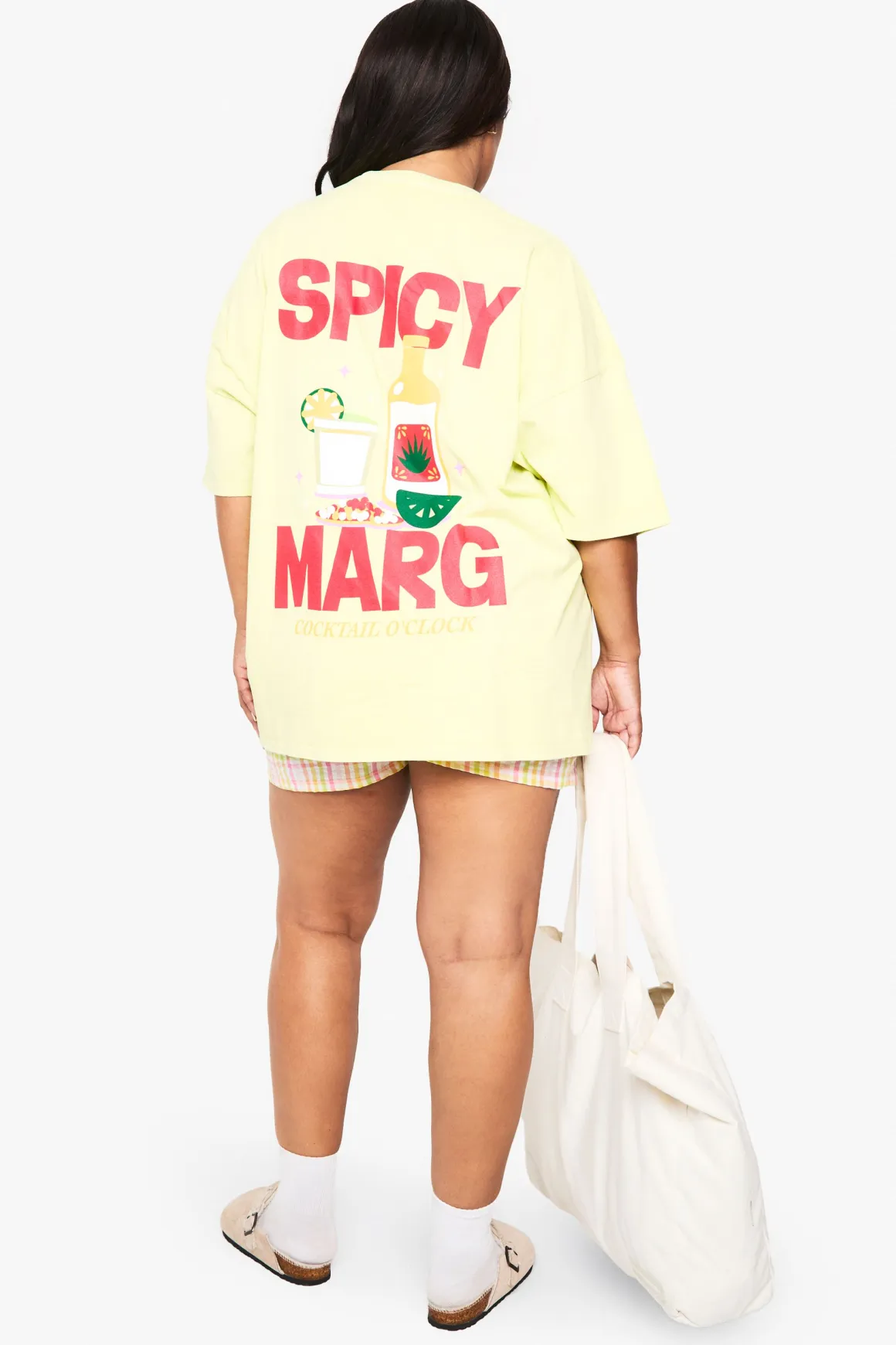 T-SHIRT SURDIMENSIONNÉ PLUS SPICY MARG