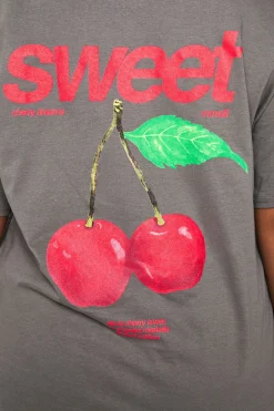 T-shirt surdimensionné Plus Sweet Cherry