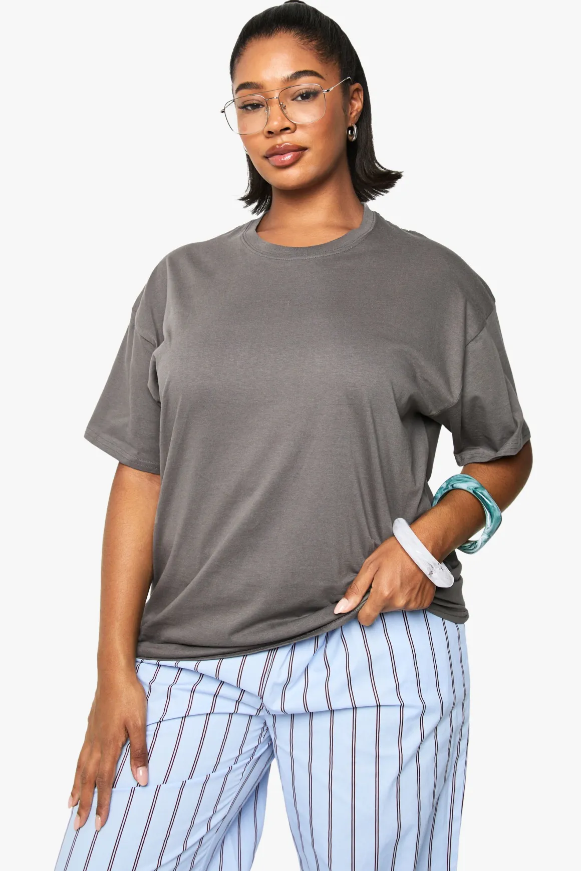 T-shirt surdimensionné Plus Sweet Cherry