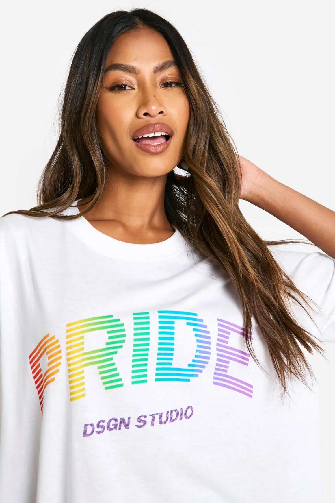 T-shirt surdimensionné Pride Disco Cherry