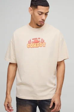 boohooMAN T-shirt surdimensionné sous licence Disney Toy Story Howdy<Homme T-Shirts Impriméstendances|T-Shirts