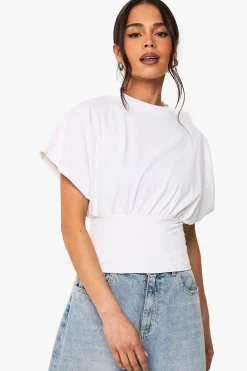 T-shirt à taille cintrée