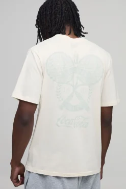 T-shirt Tall Coupe Regular Imprimé Tennis Coca Cola Sous Licence