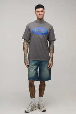 T-shirt Tall Coupe Regular Imprimé Licence Nirvana
