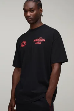 T-shirt Tall Oversize À Imprimé Licence Stormtroopers Mandalorian