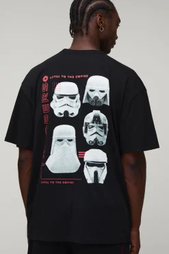 T-shirt Tall Oversize À Imprimé Licence Stormtroopers Mandalorian