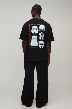 T-shirt Tall Oversize À Imprimé Licence Stormtroopers Mandalorian