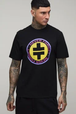 boohooMAN T-shirt Tall Regular Avec Imprimé Sous Licence Take That Never Forget<Homme Tout Afficher|Tout Afficher