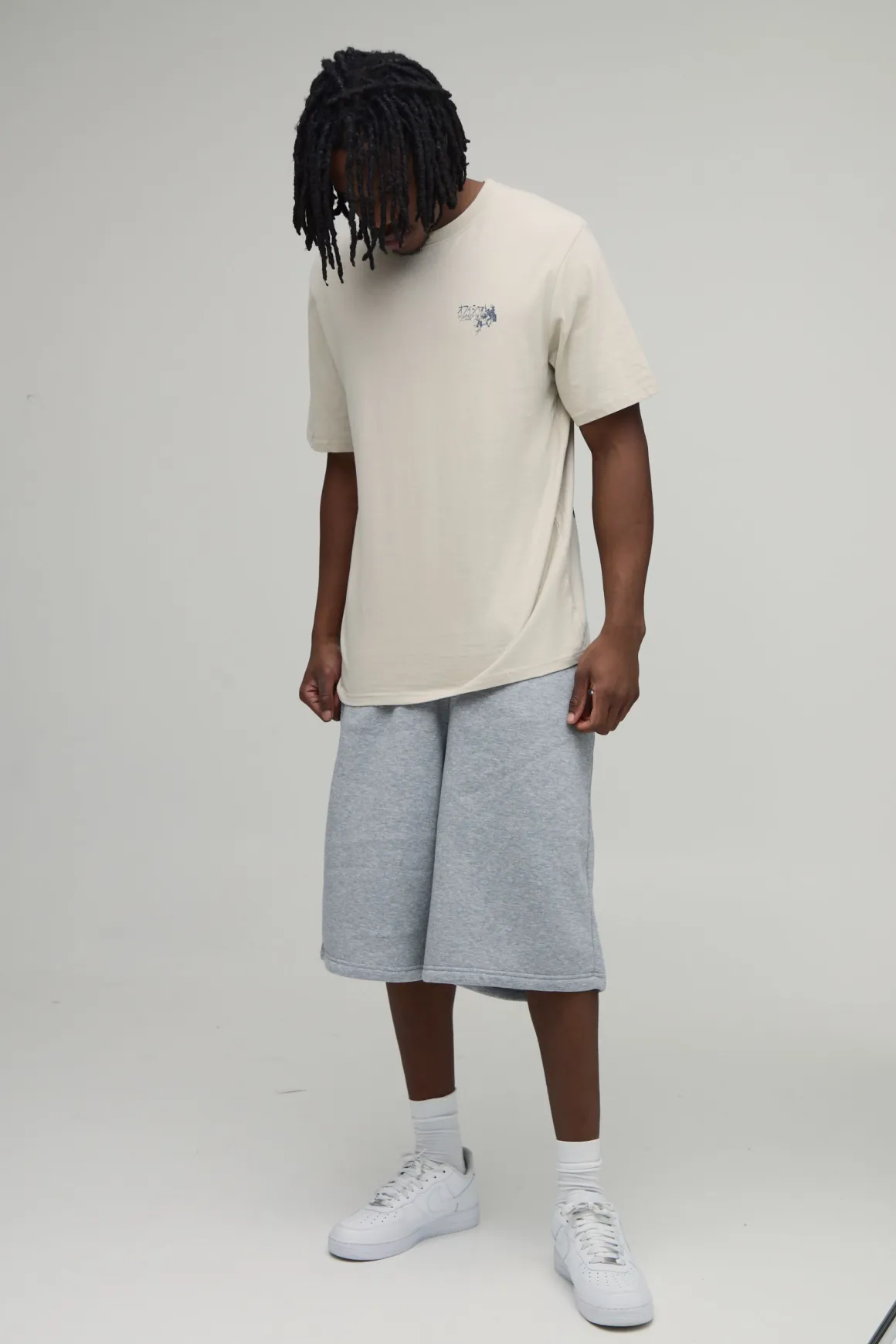 T-Shirt Tall Regular Imprimé Paysage Japon