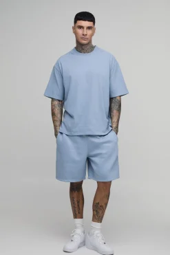 boohooMAN T-shirt Tall Surdimensionné Super Lourd Toucher Doux<Homme Tout Afficher|Tout Afficher