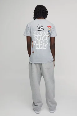 boohooMAN T-shirt Toy Story Tu As Un Ami Imprimé Sous Licence Coupe Oversize<Homme T-Shirts Impriméstendances|T-Shirts
