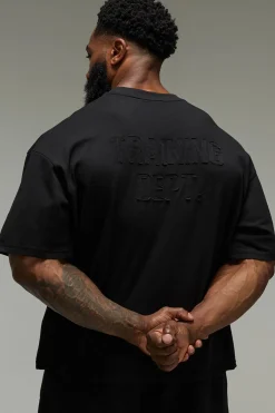 Training Dept. T-shirt Training Dept Premium, ultra-lourd, surdimensionné et à la coupe carrée<Femme Tout Afficher|Tout Afficher Activewear