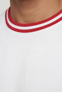 T-shirt Varsity Oversize Boxy À Manches Mi-longues