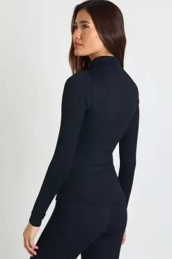 Veste Active Zippée à Côtes Ajustées Contour