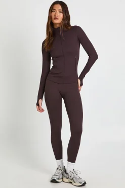 Veste Active Zippée à Côtes Contour